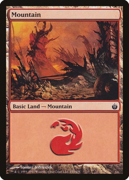 Mountain (153), Mirrodin Besieged 153