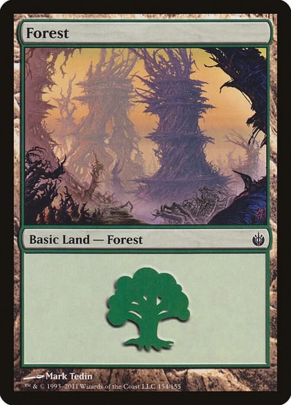 Forest (154), Mirrodin Besieged 154