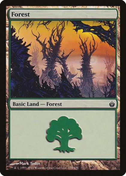 Forest (155), Mirrodin Besieged 155