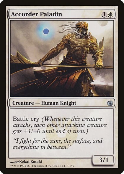 Accorder Paladin, Mirrodin Besieged 1