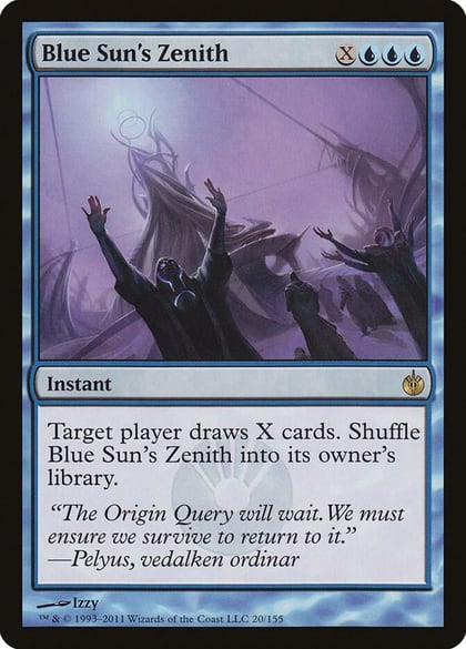 Blue Sun's Zenith, Mirrodin Besieged 20