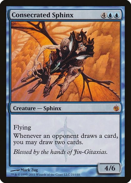 Consecrated Sphinx, Mirrodin Besieged 21