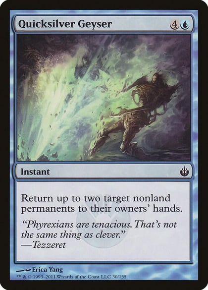 Quicksilver Geyser, Mirrodin Besieged 30
