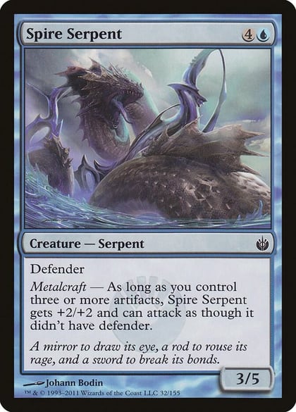Spire Serpent, Mirrodin Besieged 32