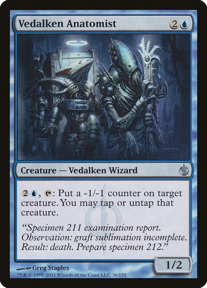 Vedalken Anatomist, Mirrodin Besieged 36