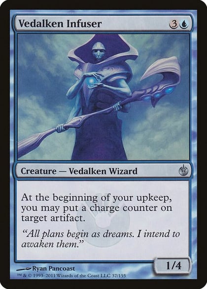 Vedalken Infuser, Mirrodin Besieged 37