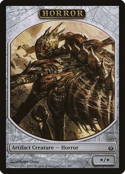 Horror Token, Mirrodin Besieged 4