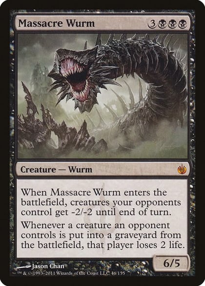 Massacre Wurm, Mirrodin Besieged 46