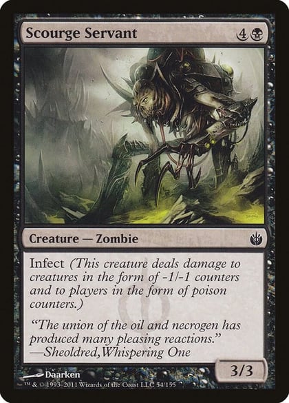Scourge Servant, Mirrodin Besieged 54