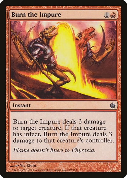 Burn the Impure, Mirrodin Besieged 59