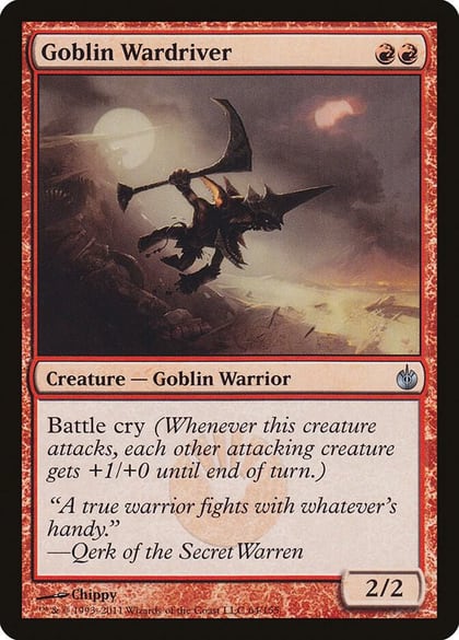 Goblin Wardriver, Mirrodin Besieged 64