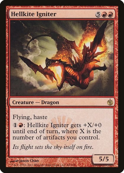 Hellkite Igniter, Mirrodin Besieged 65