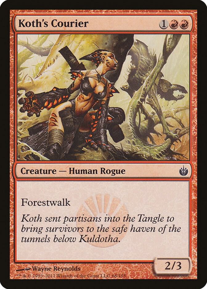 Koth's Courier, Mirrodin Besieged 68