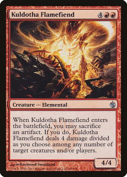 Kuldotha Flamefiend, Mirrodin Besieged 69