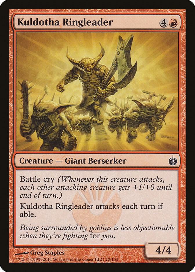 Kuldotha Ringleader, Mirrodin Besieged 70