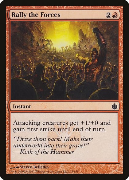 Rally the Forces, Mirrodin Besieged 73