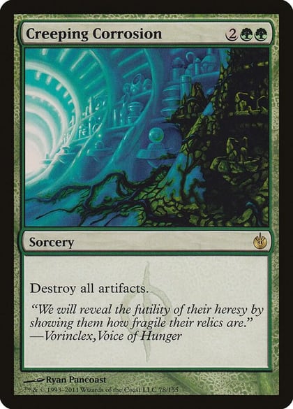 Creeping Corrosion, Mirrodin Besieged 78