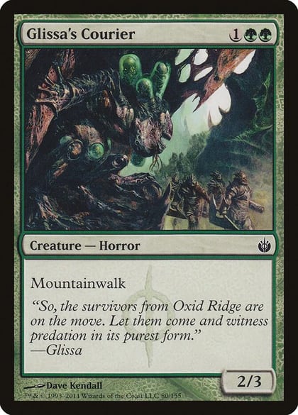 Glissa's Courier, Mirrodin Besieged 80