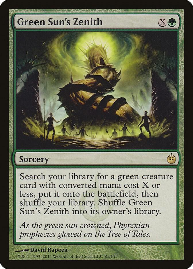 Green Sun's Zenith, Mirrodin Besieged 81