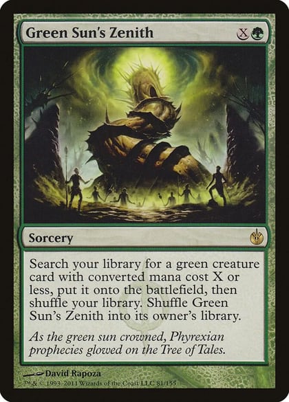 Green Sun's Zenith, Mirrodin Besieged 81