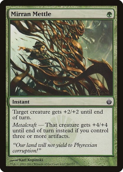 Mirran Mettle, Mirrodin Besieged 84