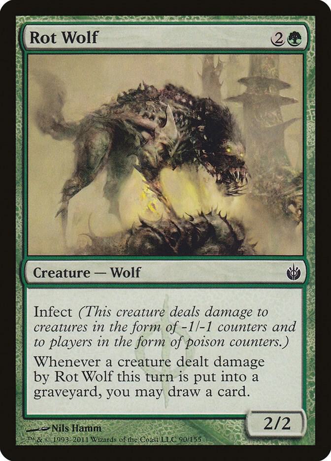 Rot Wolf, Mirrodin Besieged 90