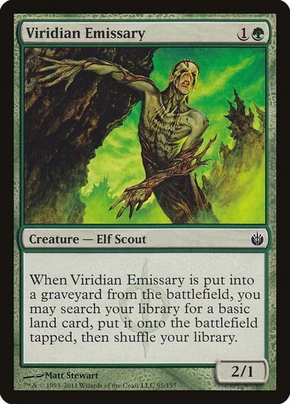 Viridian Emissary, Mirrodin Besieged 95