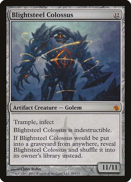Blightsteel Colossus, Mirrodin Besieged 99