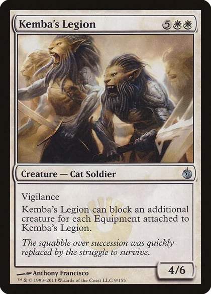 Kemba's Legion, Mirrodin Besieged 9