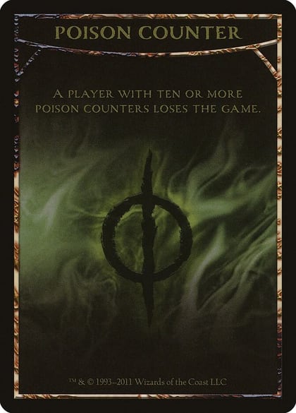 Poison Counter Token, Mirrodin Besieged #91394