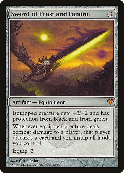 Sword of Feast and Famine, Magic Modern Event Deck 10