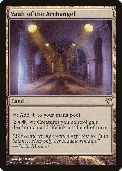 Vault of the Archangel, Magic Modern Event Deck 17