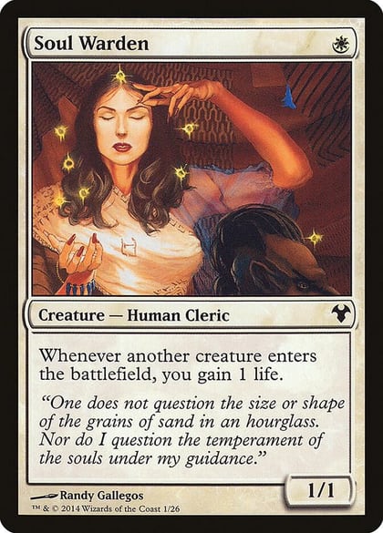 Soul Warden, Magic Modern Event Deck 1