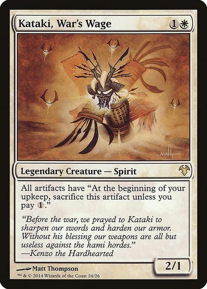 Kataki, War's Wage, Magic Modern Event Deck 24