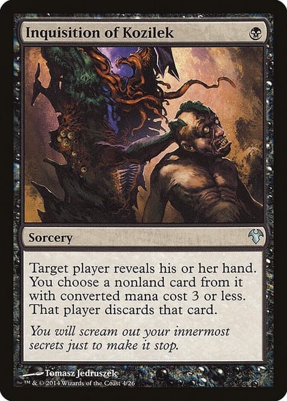 Inquisition of Kozilek, Magic Modern Event Deck 4