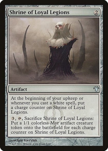 Shrine of Loyal Legions, Magic Modern Event Deck 5