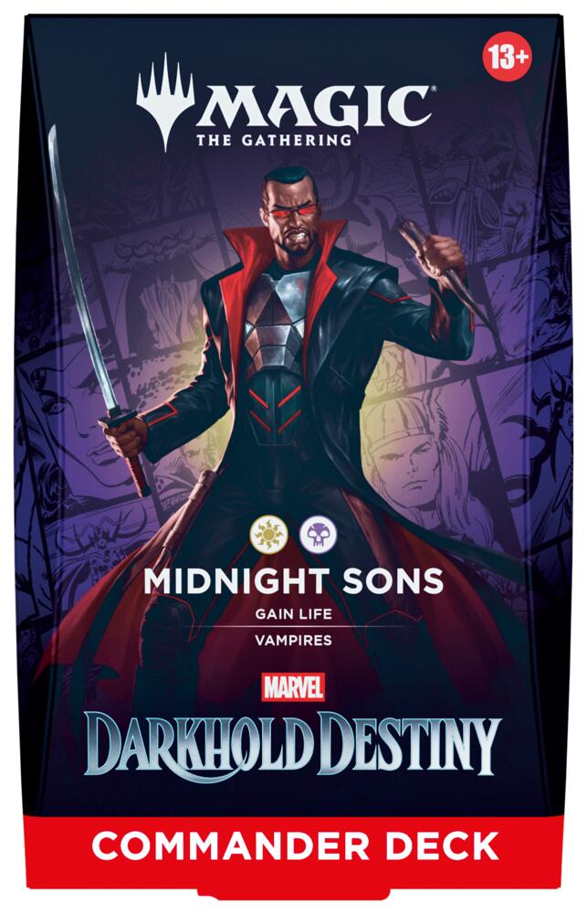 Marvel: Darkhold Destiny Commander Deck - Midnight Sons, Commander: Marvel: Darkhold Destiny P723293