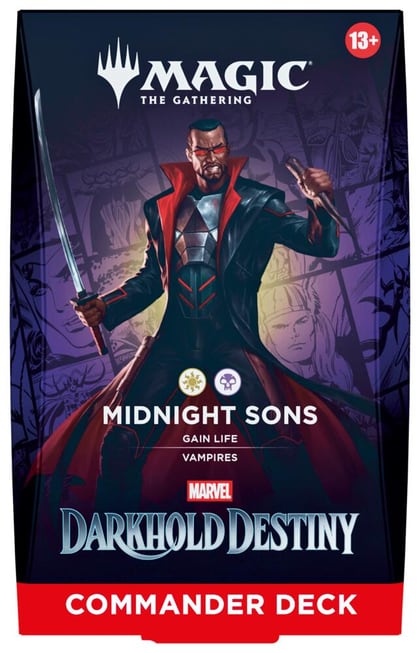 Marvel: Darkhold Destiny Commander Deck - Midnight Sons, Commander: Marvel: Darkhold Destiny P723293