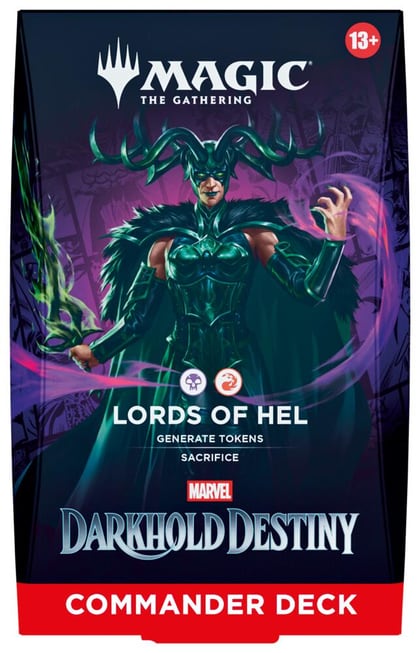 Marvel: Darkhold Destiny Commander Deck - Lords of Hel, Commander: Marvel: Darkhold Destiny P723294