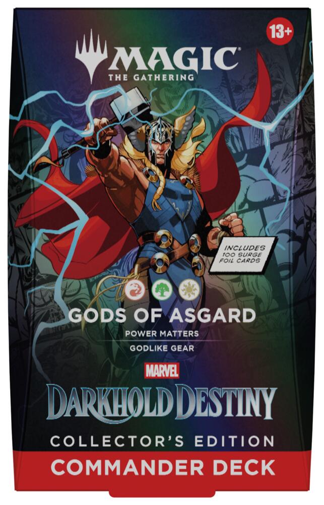 Marvel: Darkhold Destiny Commander Deck - Gods of Asgard (Collector's Edition), Commander: Marvel: Darkhold Destiny P723297