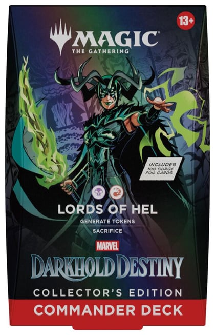 Marvel: Darkhold Destiny Commander Deck - Lords of Hel (Collector's Edition), Commander: Marvel: Darkhold Destiny P723299