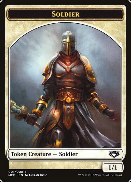 Soldier Token, Mythic Edition: Guilds of Ravnica 1