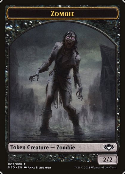 Zombie Token, Mythic Edition: Guilds of Ravnica 2
