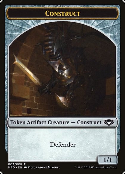 Construct Token (003), Mythic Edition: Guilds of Ravnica 3