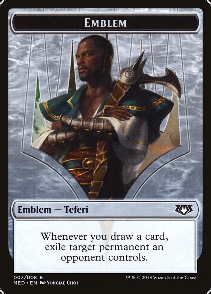 Emblem - Teferi, Hero of Dominaria, Mythic Edition: Guilds of Ravnica 7