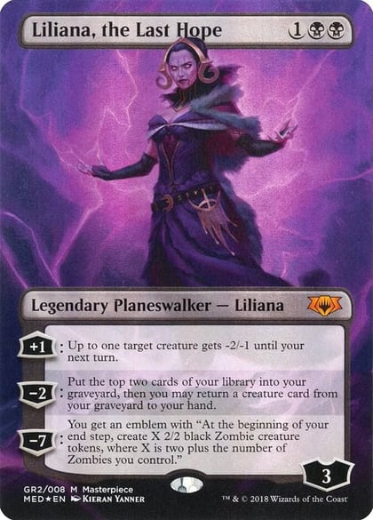 Liliana, the Last Hope, Mythic Edition: Guilds of Ravnica GR2
