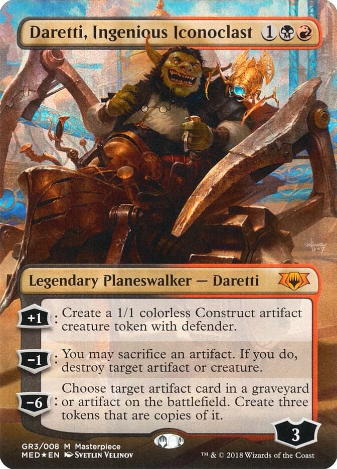 Daretti, Ingenious Iconoclast, Mythic Edition: Guilds of Ravnica GR3