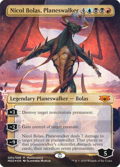 Nicol Bolas, Planeswalker, Mythic Edition: Guilds of Ravnica GR4