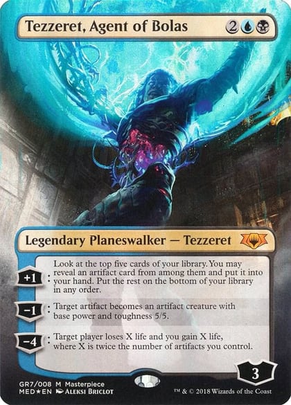 Tezzeret, Agent of Bolas, Mythic Edition: Guilds of Ravnica GR7