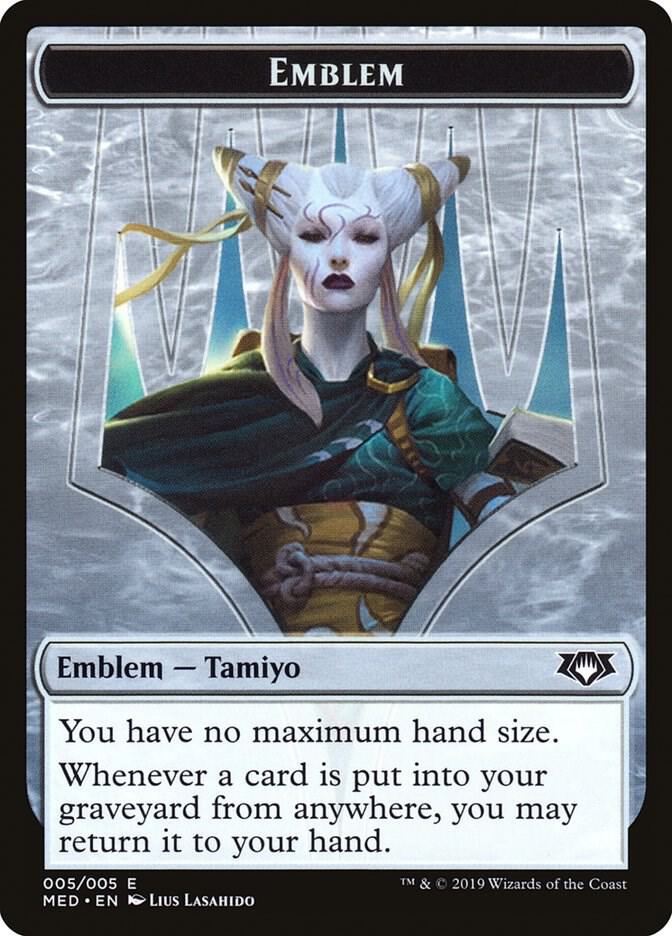 Emblem - Tamiyo, the Moon Sage, Mythic Edition: Ravnica Allegiance 5